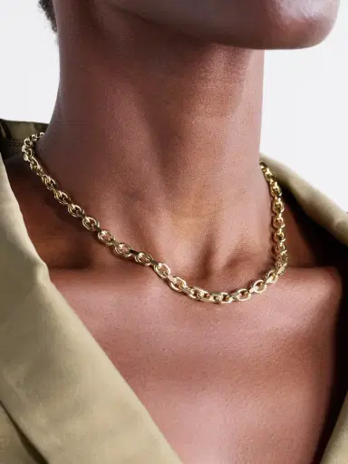 Sydney Evan 14-karat Gold Necklace | Thumbnail 2