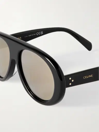 CELINE Eyewear Aviator-style Acetate Sunglasses | Thumbnail 4 CELINE Eyewear Aviator-style Acetate Sunglasses | Thumbnail 4