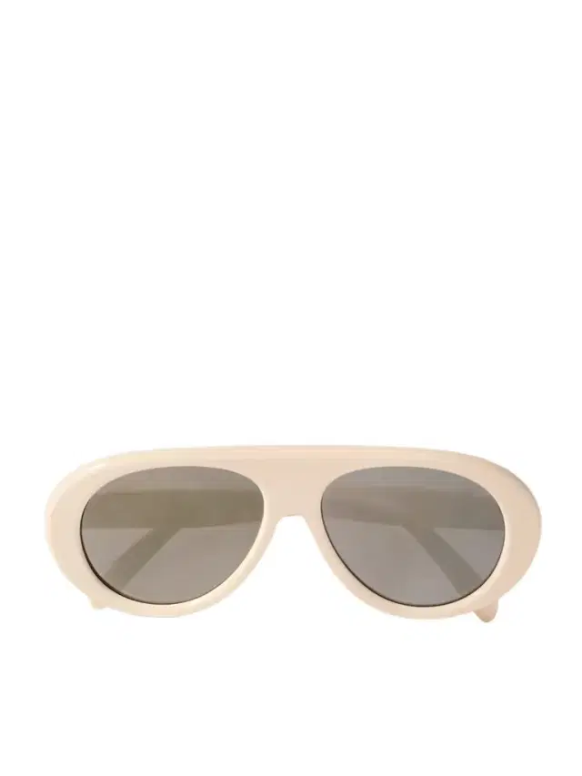 Aviator-style Acetate Sunglasses