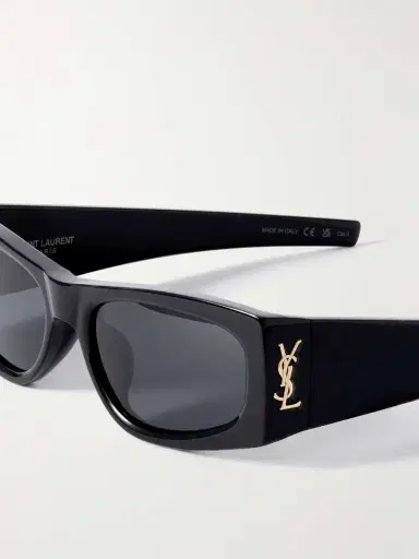 Saint Laurent Eyewear Square-frame Acetate Sunglasses | Thumbnail 4