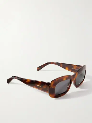 CELINE Eyewear Square-frame Tortoiseshell Acetate Sunglasses | Thumbnail 3 CELINE Eyewear Square-frame Tortoiseshell Acetate Sunglasses | Thumbnail 3