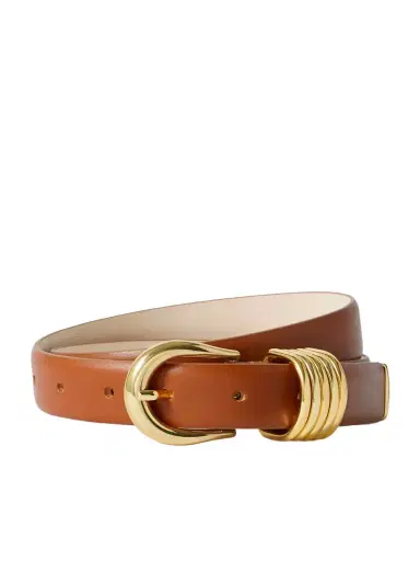 Déhanche Hollyhock Leather Belt | Thumbnail 1