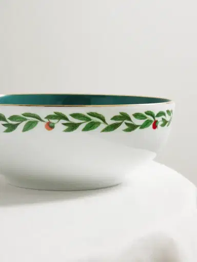La DoubleJ Gold-plated Porcelain Serving Bowl | Thumbnail 3