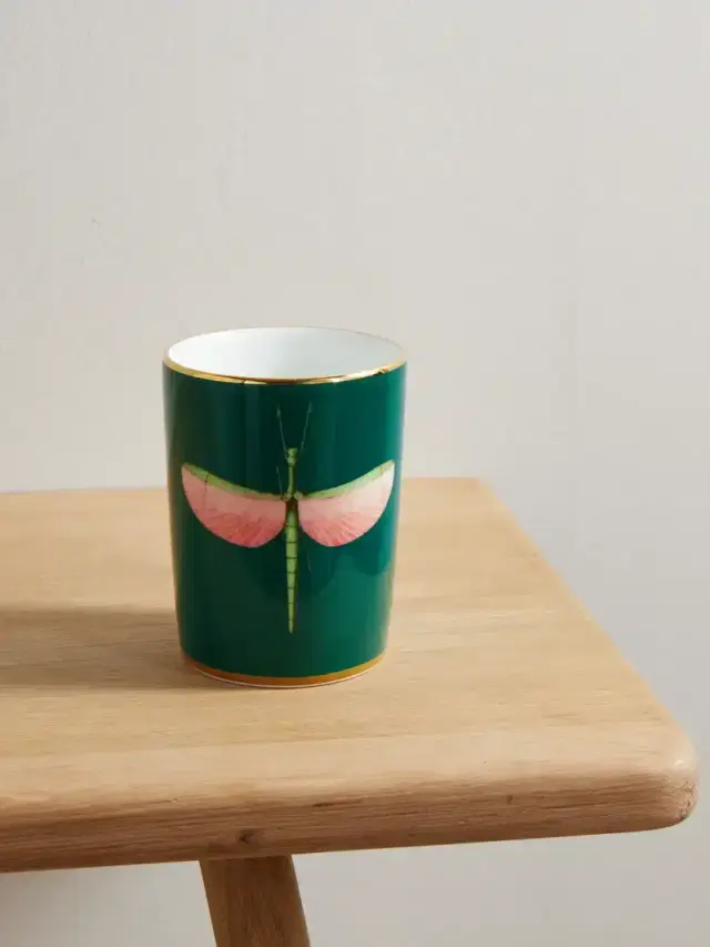 Gold-plated Porcelain Cup