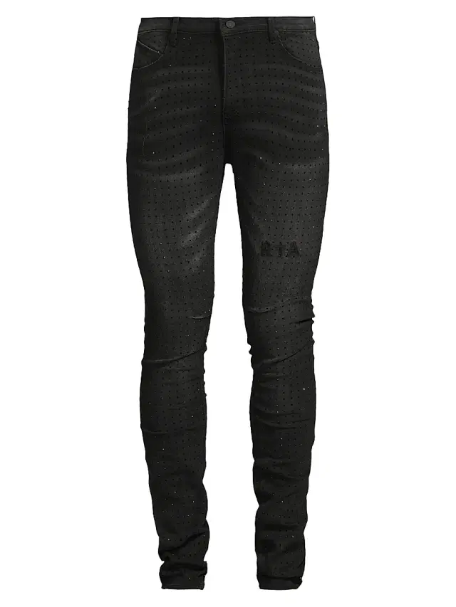 Men's Bryant Slim-Fit Mid-Rise Jeans - Charcoal Crystals