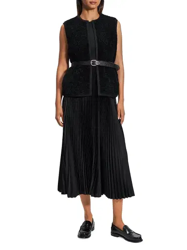 Theory Women's Reversible Shearling Vest | Thumbnail 2