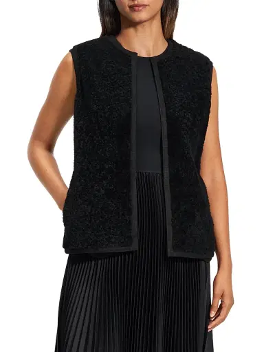 Theory Women's Reversible Shearling Vest | Thumbnail 3