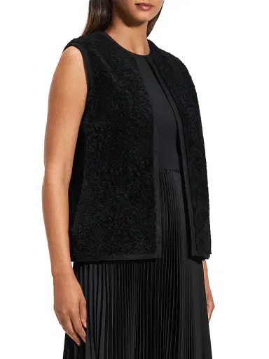 Theory Women's Reversible Shearling Vest | Thumbnail 4