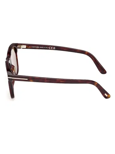 Tom Ford Men's Barron 54MM Square Sunglasses - Dark Havana Yellow | Thumbnail 3