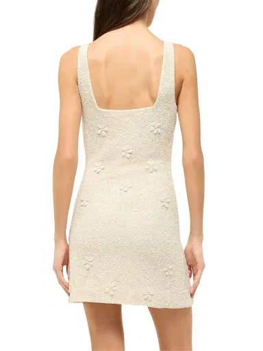 Staud Women's Le Sable Floral Beaded Minidress | Thumbnail 5 Staud Women's Le Sable Floral Beaded Minidress | Thumbnail 5