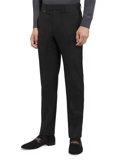 Stefano Ricci Men's Trousers - Black - Size 46 | Thumbnail 2