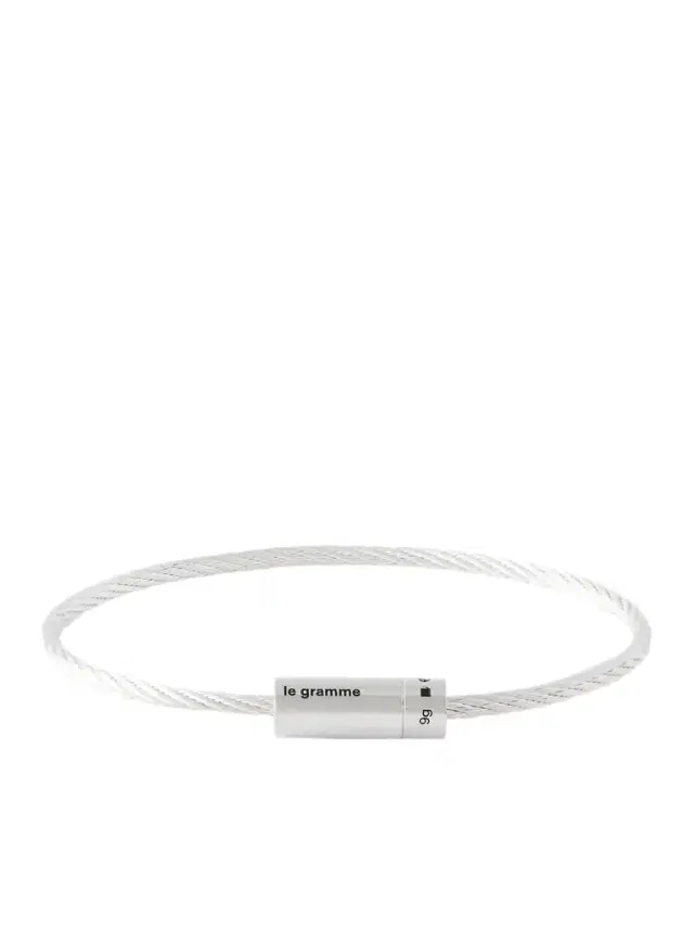9g Polished Sterling Silver Bracelet - Men