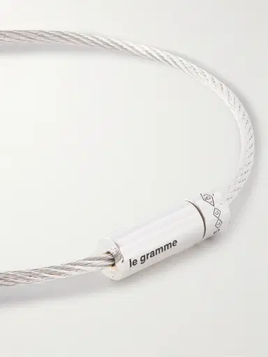 LE GRAMME 7g Polished Sterling Silver Bracelet - Men | Thumbnail 4 LE GRAMME 7g Polished Sterling Silver Bracelet - Men | Thumbnail 4