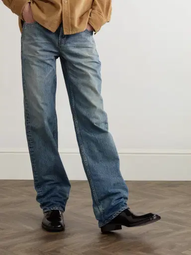 Saint Laurent Vadim Polished-Leather Chelsea Boots - Men | Thumbnail 2 Saint Laurent Vadim Polished-Leather Chelsea Boots - Men | Thumbnail 2