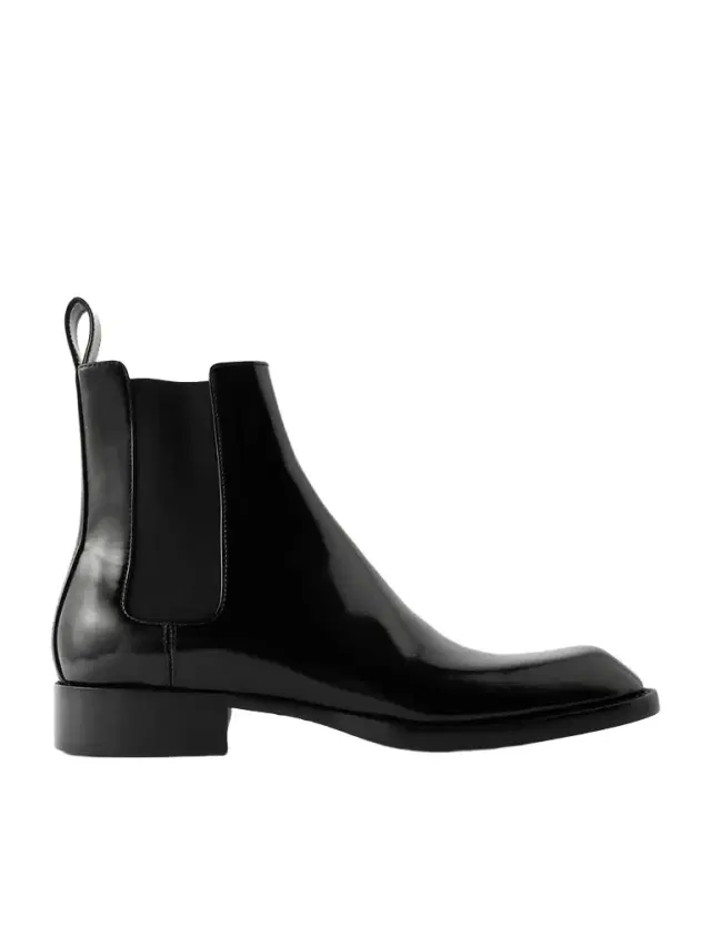 Vadim Polished-Leather Chelsea Boots - Men