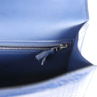 HERMÈS Hermes Constance 1-24 Bleu Saphir Matte Alligator Mississippiensis Marquette Palladium Hardware | Thumbnail 10 HERMÈS Hermes Constance 1-24 Bleu Saphir Matte Alligator Mississippiensis Marquette Palladium Hardware | Thumbnail 10