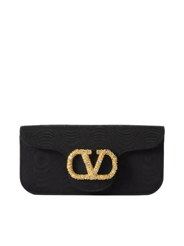 Locò Embellished Moire Clutch