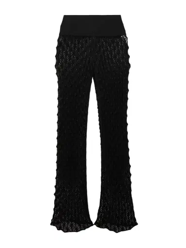 Alaïa Open-knit Straight-leg Pants | Thumbnail 1 Alaïa Open-knit Straight-leg Pants | Thumbnail 1