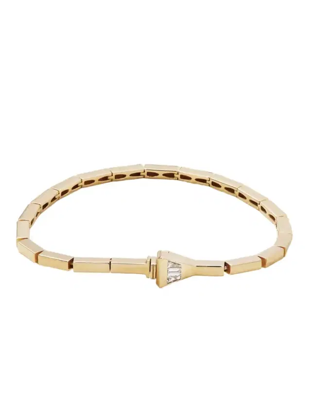 The Lucky One 14-karat Recycled Gold Diamond Bracelet