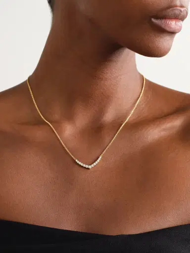Anita Ko 18-karat Gold Diamond Necklace | Thumbnail 2