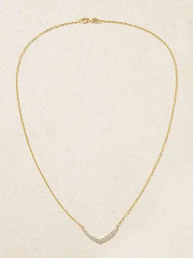 Anita Ko 18-karat Gold Diamond Necklace | Thumbnail 4