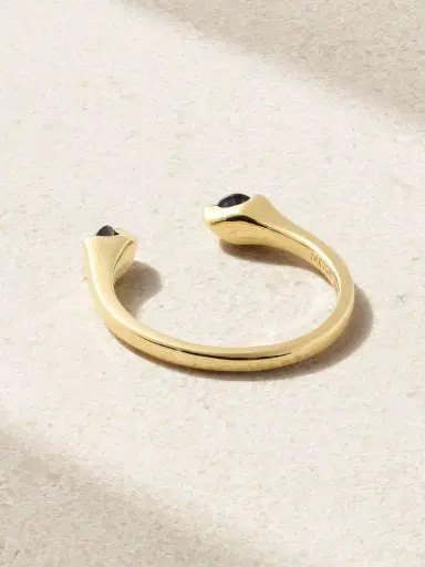 Anita Ko Orbit 18-karat Gold Sapphire Ring | Thumbnail 3 Anita Ko Orbit 18-karat Gold Sapphire Ring | Thumbnail 3