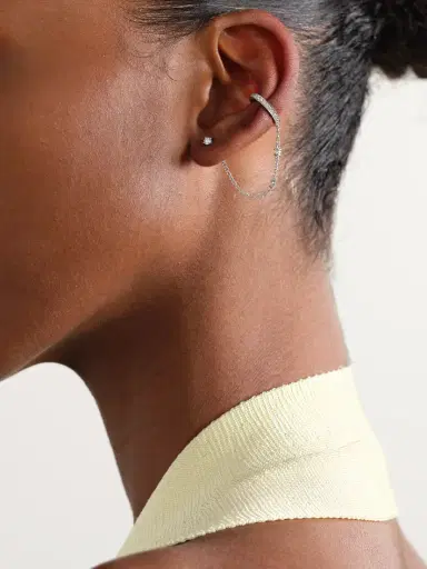 Anita Ko 18-karat White Gold Diamond Ear Cuff | Thumbnail 2 Anita Ko 18-karat White Gold Diamond Ear Cuff | Thumbnail 2