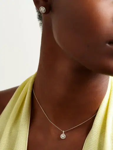 De Beers London Aura 18-karat White Gold Diamond Necklace | Thumbnail 5 De Beers London Aura 18-karat White Gold Diamond Necklace | Thumbnail 5