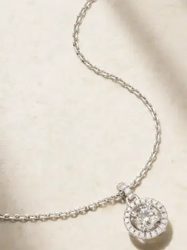 De Beers London Aura 18-karat White Gold Diamond Necklace | Thumbnail 1 De Beers London Aura 18-karat White Gold Diamond Necklace | Thumbnail 1