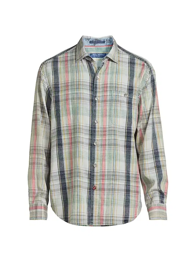 Men's Hazy Fade Check Shirt - Blue Multi