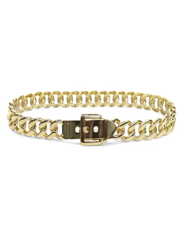 Women's Marcel Goldtone Chain Belt - Gold