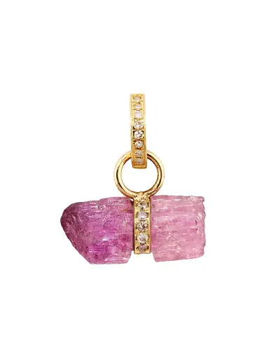 Jia Jia Women's 14K Yellow Gold, Tanzanite & 0.25 TCW Diamond Pendant Necklace - Pink | Thumbnail 1 Jia Jia Women's 14K Yellow Gold, Tanzanite & 0.25 TCW Diamond Pendant Necklace - Pink | Thumbnail 1