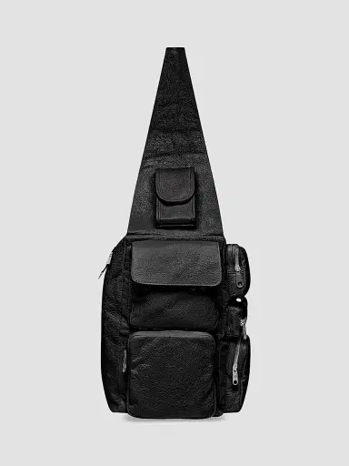 Balenciaga Women's Superbusy Large Sling Bag - Black | Thumbnail 4 Balenciaga Women's Superbusy Large Sling Bag - Black | Thumbnail 4