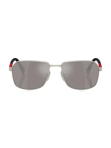 Prada Men's 57MM Rectangular Sunglasses | Thumbnail 2 Prada Men's 57MM Rectangular Sunglasses | Thumbnail 2