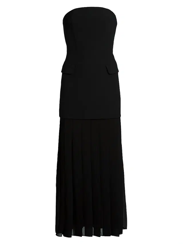 NICHOLAS Women's Rhonda Hourglass Strapless Gown - Black
