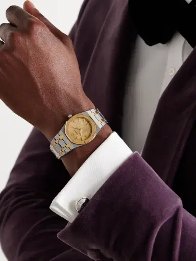 Windsor Pre-Owned 1992 Audemars Piguet Royal Oak 34mm Stainless Steel and 18-Karat Gold Watch, Ref. No. D63858 - Men | Thumbnail 2 Windsor Pre-Owned 1992 Audemars Piguet Royal Oak 34mm Stainless Steel and 18-Karat Gold Watch, Ref. No. D63858 - Men | Thumbnail 2