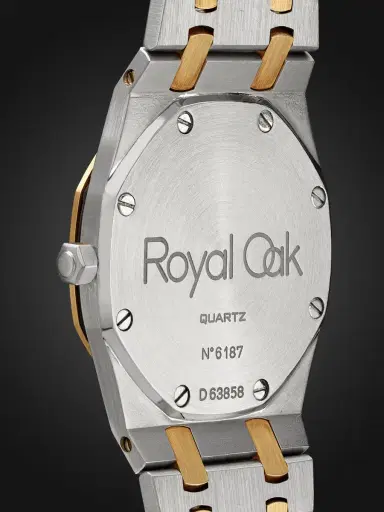 Windsor Pre-Owned 1992 Audemars Piguet Royal Oak 34mm Stainless Steel and 18-Karat Gold Watch, Ref. No. D63858 - Men | Thumbnail 4 Windsor Pre-Owned 1992 Audemars Piguet Royal Oak 34mm Stainless Steel and 18-Karat Gold Watch, Ref. No. D63858 - Men | Thumbnail 4