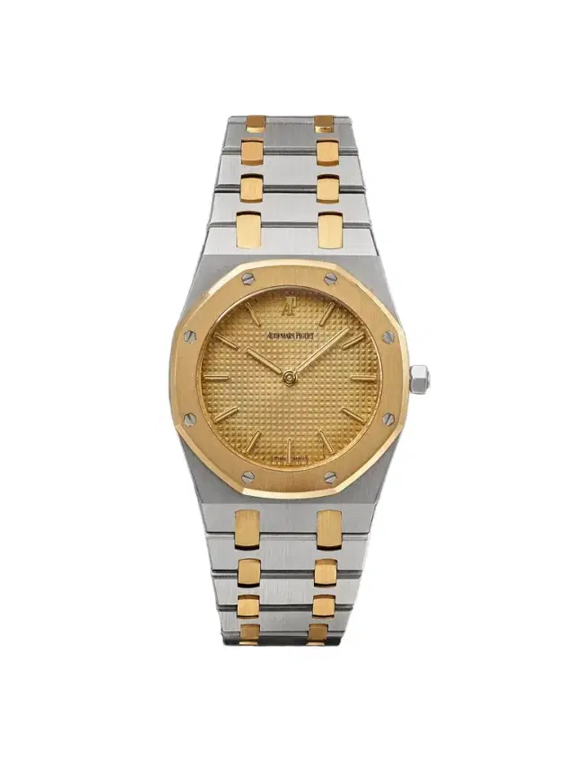 Pre-Owned 1992 Audemars Piguet Royal Oak 34mm Stainless Steel and 18-Karat Gold Watch, Ref. No. D63858 - Men Pre-Owned 1992 Audemars Piguet Royal Oak 34mm Stainless Steel and 18-Karat Gold Watch, Ref. No. D63858 - Men
