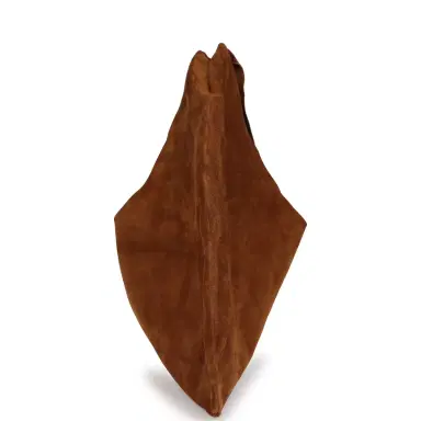 The Row The Row Small Bindle Bag Caramel Suede | Thumbnail 3 The Row The Row Small Bindle Bag Caramel Suede | Thumbnail 3