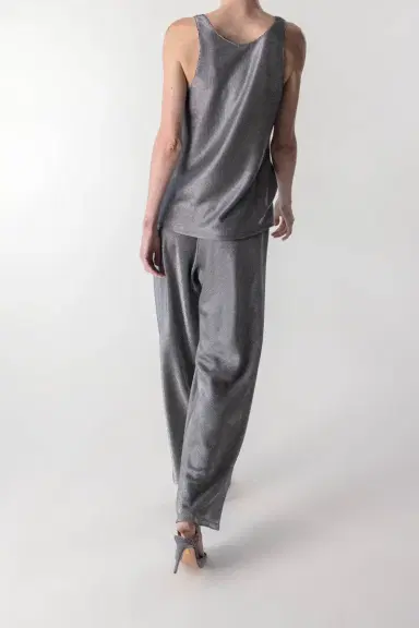 PETER COHEN Bias Pant - Silver Mesh | Thumbnail 4