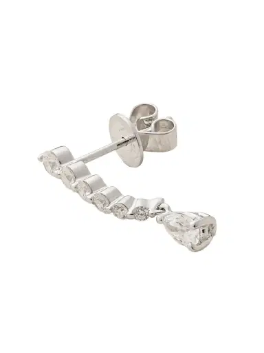 Anita Ko 18-karat White Gold Diamond Single Earring | Thumbnail 1 Anita Ko 18-karat White Gold Diamond Single Earring | Thumbnail 1