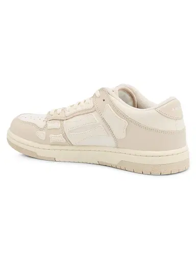 AMIRI Women's Skel Top Low Leather Sneakers | Thumbnail 4 AMIRI Women's Skel Top Low Leather Sneakers | Thumbnail 4