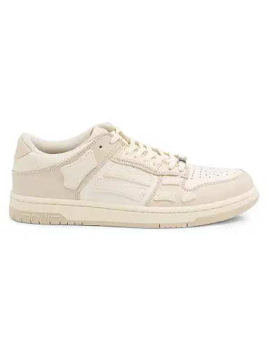 AMIRI Women's Skel Top Low Leather Sneakers | Thumbnail 1 AMIRI Women's Skel Top Low Leather Sneakers | Thumbnail 1