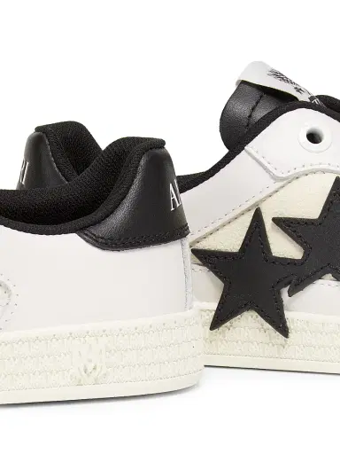 AMIRI Women's Pacific Low-Top Leather Sneakers - Black - Size 5 | Thumbnail 5