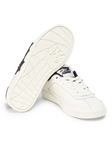 AMIRI Women's Pacific Low-Top Leather Sneakers - Black - Size 5 | Thumbnail 6