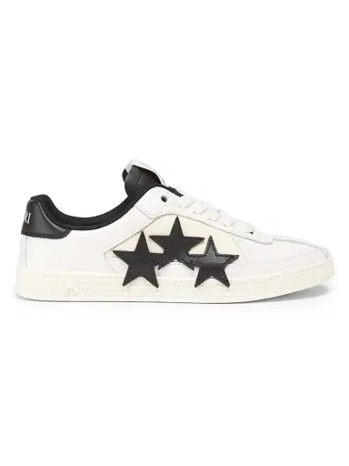 AMIRI Women's Pacific Low-Top Leather Sneakers - Black - Size 5 | Thumbnail 1
