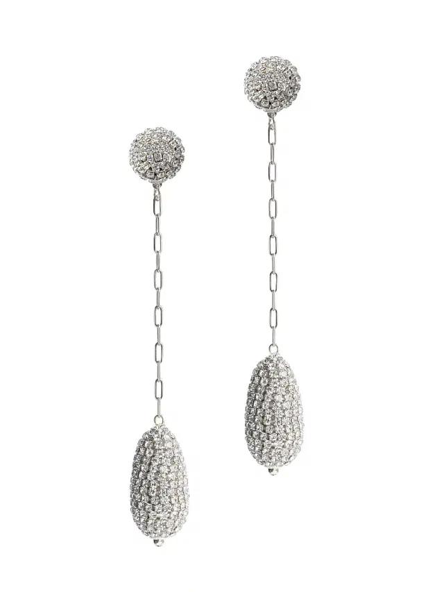 Women's Étoile Marcelle 18K-Gold-Plated & Rhinestone Earrings - Silver