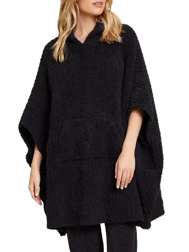 Barefoot Dreams Women's The Cozy Kangaroo Poncho | Thumbnail 1