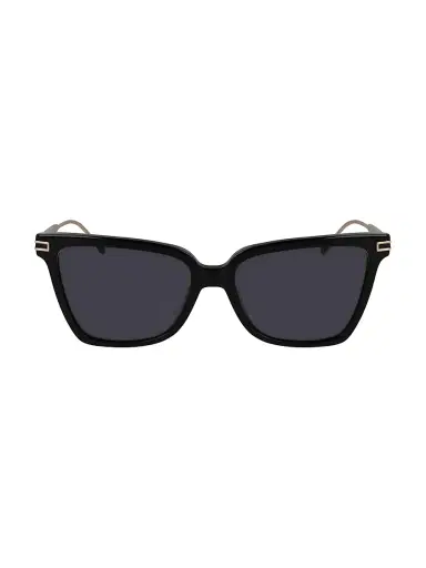 FERRAGAMO Women's Gancini 56MM Butterfly Sunglasses - Dark Grey Black | Thumbnail 2 FERRAGAMO Women's Gancini 56MM Butterfly Sunglasses - Dark Grey Black | Thumbnail 2
