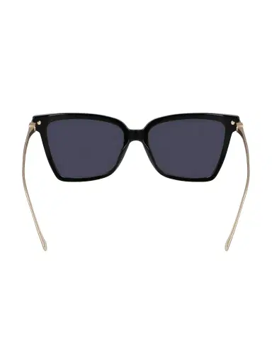 FERRAGAMO Women's Gancini 56MM Butterfly Sunglasses - Dark Grey Black | Thumbnail 5 FERRAGAMO Women's Gancini 56MM Butterfly Sunglasses - Dark Grey Black | Thumbnail 5